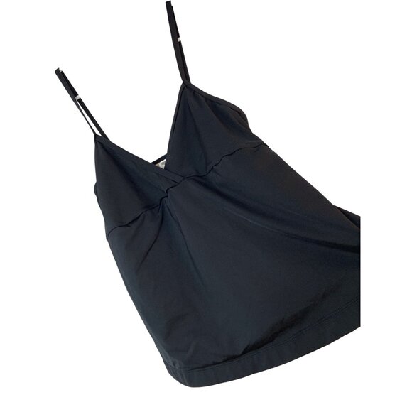 Old Navy Maternity Black Tankini Swim Top XS Adjustable Straps RC10150 EUC - Picture 2 of 7